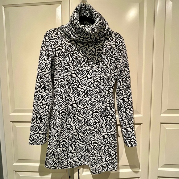 KSL sz M Pullover Cowl Neck Tunic Sweater - Picture 9 of 9